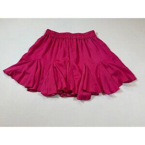 Hyfve Womens Emmy Pink Skirt M Lightweight Vibrant Flowy Elastic (bin LL141)